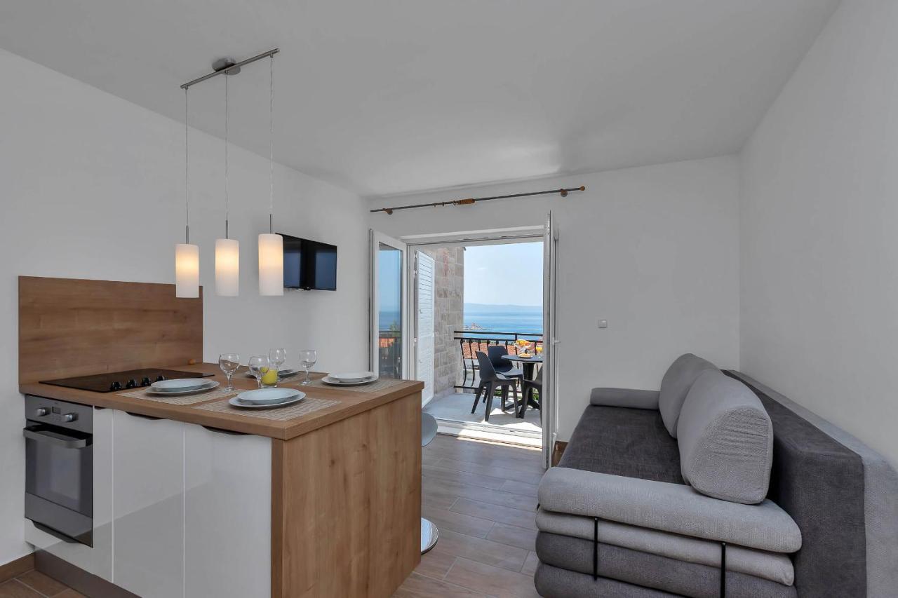 Ivan Sea View Apartment Makarska Bagian luar foto
