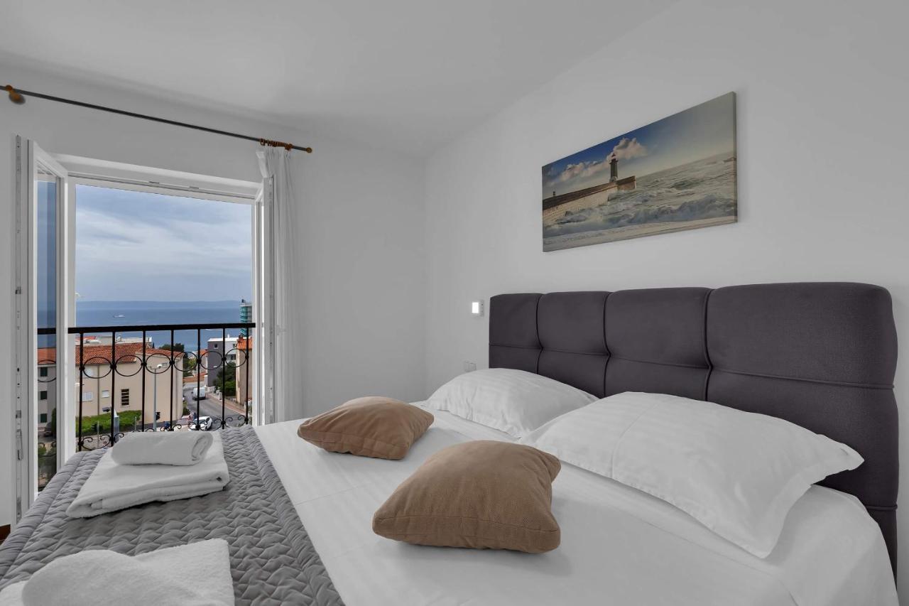 Ivan Sea View Apartment Makarska Bagian luar foto