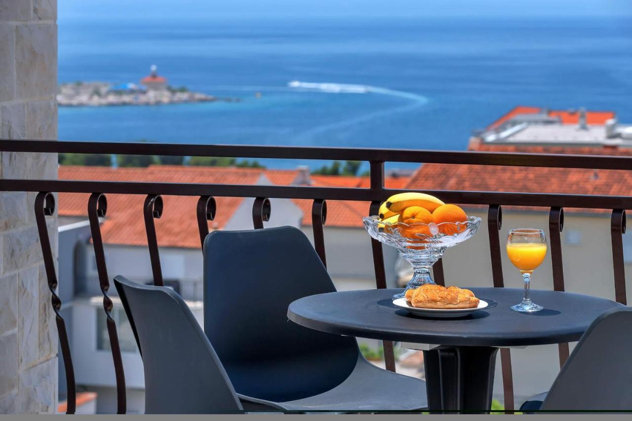 Ivan Sea View Apartment Makarska Bagian luar foto